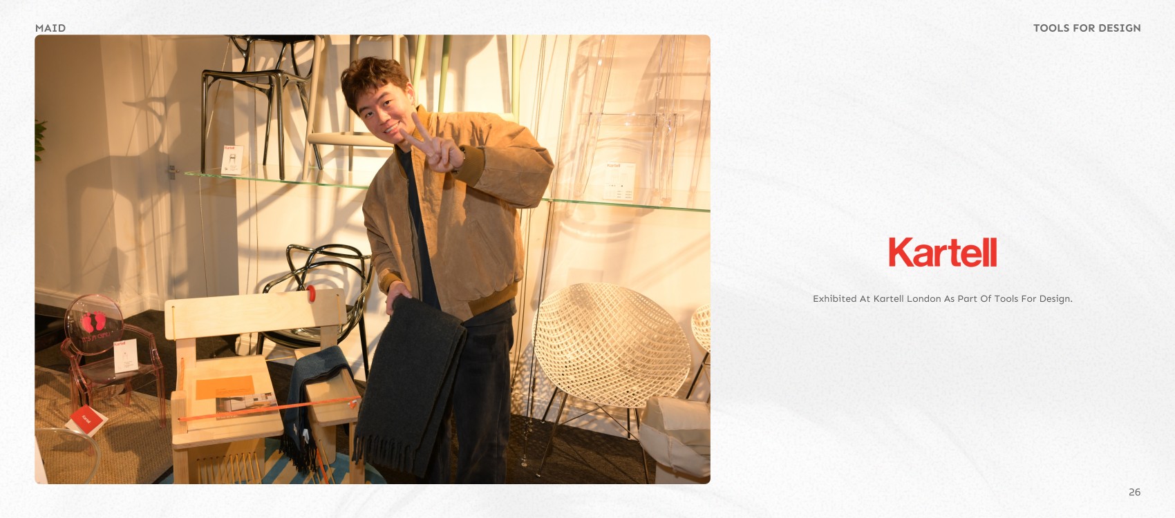 COAT‑CHAIRER — portfolio page 26